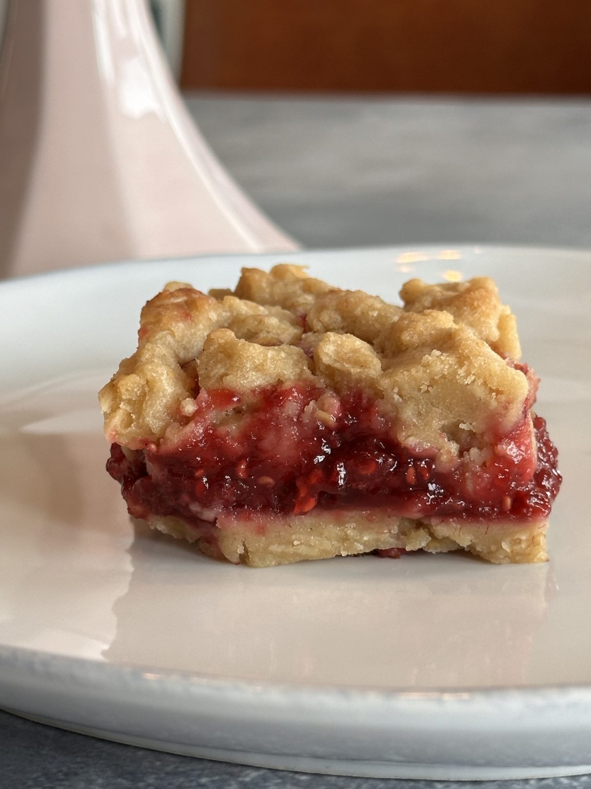 Week 8: Raspberry Oatmeal Bars