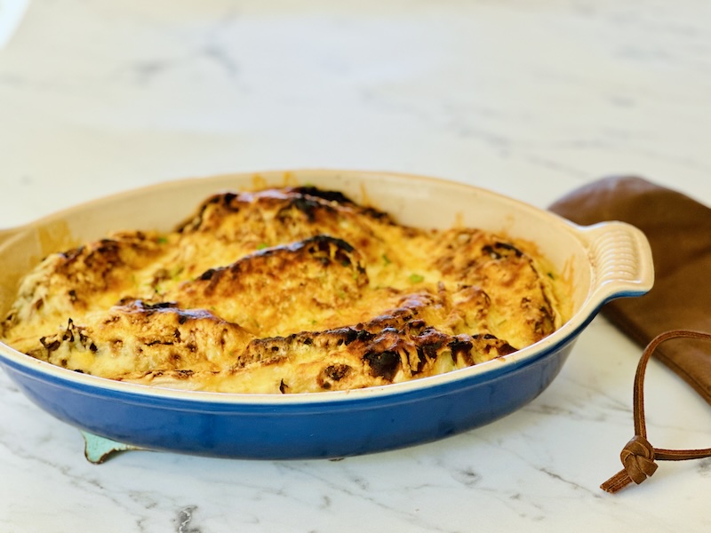 Week 27: Cheesy Cabbage Gratin